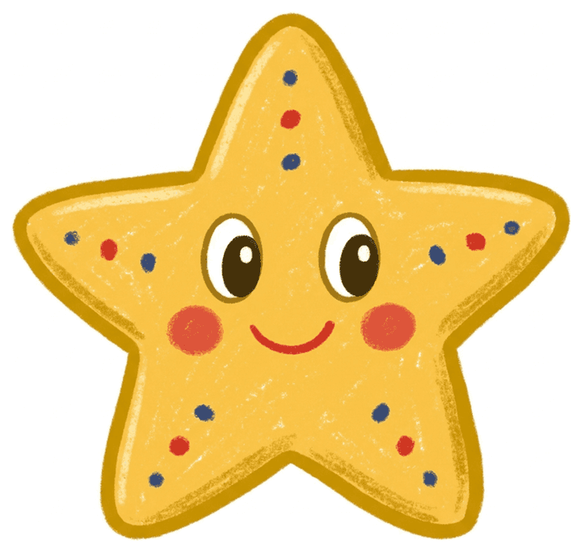 Starfish room illustration